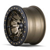 Dirty Life 9303 DT-1 17x9 5x127 -38mm Satin Gold Wheel - Rash Ring