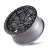 Dirty Life 9303 DT-1 17x9 5x127 -38mm Matte Gunmetal Wheel - Rash Ring