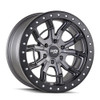 Dirty Life 9303 DT-1 17x9 5x114.3 -12mm Satin Graphite Wheel - Rash Ring