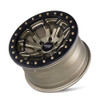 Dirty Life 9303 DT-1 17x9 5x114.3 -12mm Satin Gold Wheel - Rash Ring