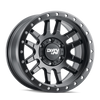 Dirty Life 9309 Canyon Pro 17x9 6x139.7 0mm Matte Black w/ Black Lip Wheel