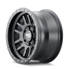 Dirty Life 9309 Canyon Pro 17x9 6x139.7 0mm Matte Black w/ Black Lip Wheel
