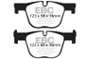 EBC 12+ BMW ActiveHybrid 3 3.0 Turbo Greenstuff Rear Brake Pads