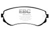 EBC 89-96 Nissan 240SX 2.4 (4 Lug) Ultimax2 Front Brake Pads