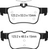 EBC 15+ Ford Edge 2.0 Turbo FWD Ultimax2 Rear Brake Pads