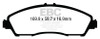EBC Ultimax2 Front Brake Pads for 14+ Acura MDX 3.5