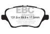 EBC Ultimax2 Front Brake Pads for 13+ Ford Fiesta 1.6 Turbo ST