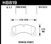 Hawk LTS Street Front Brake Pads for 11-13 Porsche Cayenne