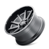 ION Type 143 17x9 / 6x139.7 BP / -12mm Offset / 106mm Hub Matte Black Wheel