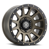 ICON Compression 18x9 6x5.5 0mm Offset 5in BS Bronze Wheel