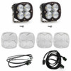 Baja Designs XL Sport A-Pillar Light Kit Spot w/Upfitter for 2021+ Ford Bronco