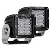 Rigid Industries Dually HD Black Lights - 60 Deg. Lens - Set of 2