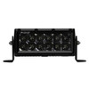 Rigid Industries 6" E Series Light Bar Spot - Midnight Edition