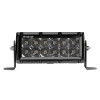 Rigid Industries 6" E Series Light Bar Spot - Midnight Edition