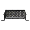 Rigid Industries 6" E Series Light Bar Spot - Midnight Edition