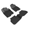 3D MAXpider Kagu 1st & 2nd - Black (No Rear USB Port) for 2022 Honda Civic