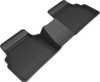 3D MAXpider Kagu Rear Floormats - Black for 2020+ Kia K5 FWD