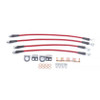 Power Stop Front & Rear SS Braided Brake Hose Kit for 06-13 Corvette