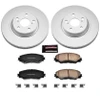 Power Stop Front & Rear Z17 Evolution Brake Kit for 09-10 Pontiac Vibe