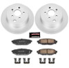 Power Stop Rear Z17 Evolution Geomet Coated Brake Kit for 16-18 Crosstrek