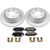 Power Stop Rear Z17 Evolution Geomet Coated Brake Kit for 10-18 Hyundai Santa Fe