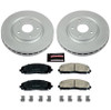 Power Stop Front Z17 Evolution Geomet Coated Brake Kit for 17-19 Chrysler Pacifica
