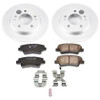 Power Stop Rear Z17 Evolution Geomet Coated Brake Kit for 17-19 Hyundai Elantra