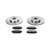 Power Stop Front & Rear Z23 Evolution Sport Brake Kit for 06-13 Lexus IS250