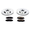 Power Stop Front & Rear Z23 Evolution Sport Brake Kit for 05-10 Ford Mustang
