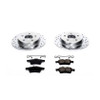 Power Stop Front & Rear Z23 Evolution Sport Brake Kit for 15-18 Ford Focus