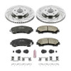 Power Stop Front & Rear Z23 Evolution Sport Brake Kit for 14-17 Infiniti Q50
