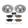 Power Stop Front & Rear Z23 Evolution Sport Brake Kit for 13-18 Ford C-Max