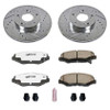 Power Stop Front & Rear Z26 Street Warrior Brake Kit for 13-15 Honda Civic