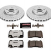 Power Stop Front Z26 Street Warrior Brake Kit for 15-19 Chevrolet Corvette