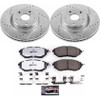 Power Stop Front Z26 Street Warrior Brake Kit for 06-07 Subaru B9 Tribeca