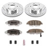 Power Stop Front Z26 Street Warrior Brake Kit for 06-11 Honda Civic