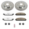 Power Stop Front Z26 Street Warrior Brake Kit for 05-19 Chrysler 300