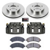 Power Stop Autospecialty Brake Kit w/ Calipers - Front for 97-05 Chevy Blazer