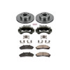 Power Stop Autospecialty Brake Kit w/ Calipers - Front for 95-01 Ford Explorer