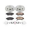 Power Stop Front Autospecialty Brake Kit for 09-14 Honda Fit
