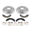 Power Stop Rear Autospecialty Brake Drum Kit for 12-15 Honda Civic Coupe