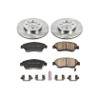 Power Stop Front Autospecialty Brake Kit for 93-95 Honda Civic