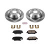Power Stop Rear Autospecialty Brake Kit for 10-18 Hyundai Santa Fe