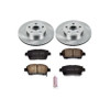 Power Stop Front Autospecialty Brake Kit for 04-09 Toyota Prius