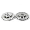 Power Stop Front Evolution Drilled & Slotted Brake Rotors for 2013 Infiniti JX35