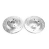 Power Stop Front Evolution Drilled & Slotted Brake Rotors for 2018 Jeep Wrangler