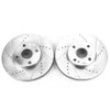 Power Stop Front Evolution Drilled & Slotted Brake Rotors for 2016 Scion iA