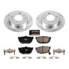 Power Stop Rear Z23 Evolution Sport Brake Kit for 04-09 Kia Spectra