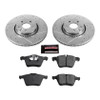 Power Stop Front Z23 Evolution Sport Brake Kit for 11-14 Volvo S60