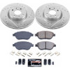Power Stop Front Z23 Evolution Sport Brake Kit for 12-18 Fiat 500